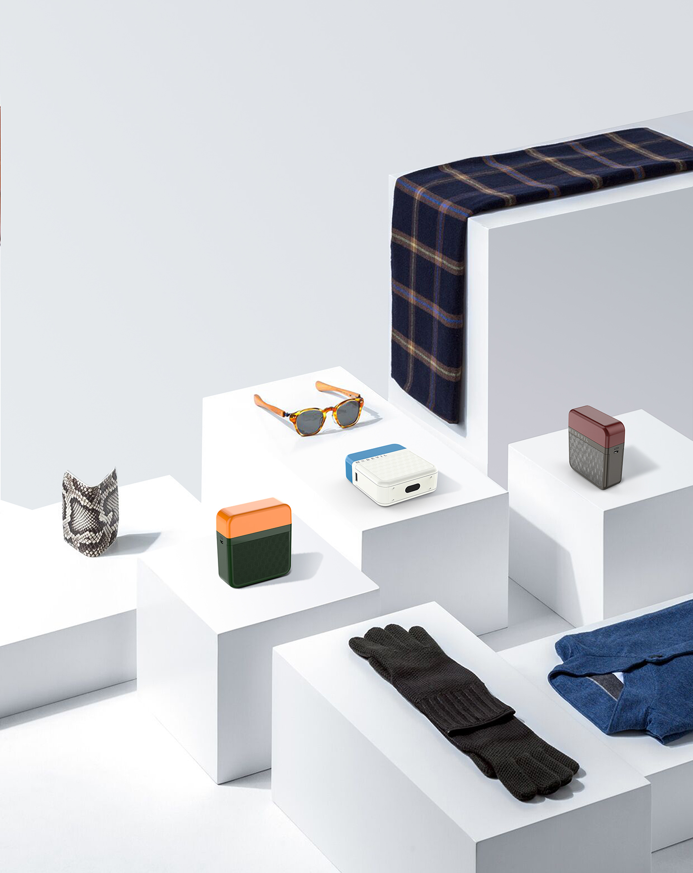 Desk lamp，portable battery，Little magic treasure，fashion，beautiful，industrial design，